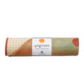 Manduka Yogitoes Hot Yoga Mat Towel - 71" | Moisture Activated Grip | Patented Silicone Nubs | Highly Absorbent, Durable & Easy Care | Made from Recycled Materials | 71 x 24 Inches | Dawning - color: Dawning, size: 71" x 24"