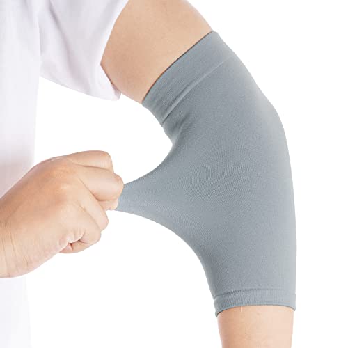 HOVEOX 3 Pairs Tattoo Cover Up Sleeve Forearm Tattoo Cover Tattoo Cover Up Compression Sleeves Arm Sleeves for Women Men - color: Black, Grey, Nude