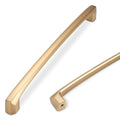 COTYKILEY 10 Pack 6-1/4 Inch(160mm) Champagne Bronze Kitchen Cabinet Handles Brushed Brass Cabinet Pulls Cabinet Door Handles Gold Kitchen Cabinet Hardware - color: Champagne Bronze, size: 6-1/4" Hole Center（160MM）