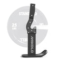 Mikolo Deadlift Jack Barbell Jack Unload 660LB Barbell Stand with No-Slip Handle for Loading & Unloading Weight Plates for Deadlift Exercise, Weight Training