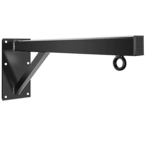 Aoneky Heavy Duty Punching Bag Wall Mount Bracket, 1000LB Capacity Universal Boxing Bag Hanger for MMA, Muay Thai, Home Gym Training, Solid Steel Construction with 6 Bolts - size: 40 inch