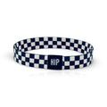 Thick Hair Ties for Men, Durable Hair Bands, Non-Slip, Stylish & Versatile Bracelet, Waterproof Bracelets & Summer Bracelets for Surf, Beach & Everyday Wear (Check Me Out Black) - color: Check Me Out Black