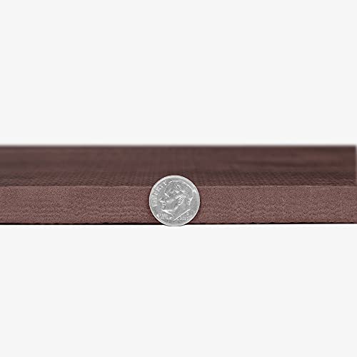 IncStores Premium Soft Wood Print Foam Flooring Tiles | Interlocking Foam Tiles for Home, Gym, Training and Yoga | 3/8 and 5/8 Inch - color: 5/8" - Cherry, size: 64 Sq Ft