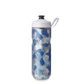 HydraPak | Polar Bottle - Polar Sport Insulated Water Bottle - BPA-Free, Sport & Bike Squeeze Bottle with Handle (Contender Blue, 600ml / 20oz) - color: Contender Blue, style: 20oz/600ml