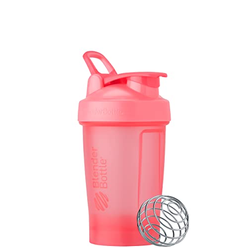 BlenderBottle Classic V2 Shaker Bottle Perfect for Protein Shakes and Pre Workout, 20-Ounce, Light Pink - color: Light Pink, size: 20 Ounces