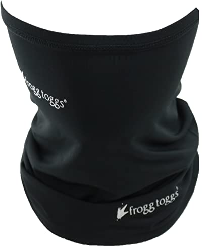 FROGG TOGGS Chilly Pad PRO Microfiber Cooling Gaiter, Black - color: Black