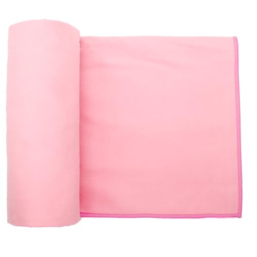 Eunzel 2 Pack Hot Yoga Towel Non Slip Yoga Mat Towel Non-Slip Sweat Absorbent Microfiber Towel for Hot Yoga, Pilates and Workout 72" x 26.5", Pink/Blue - color: Z-blue/Pink (2 Pack )