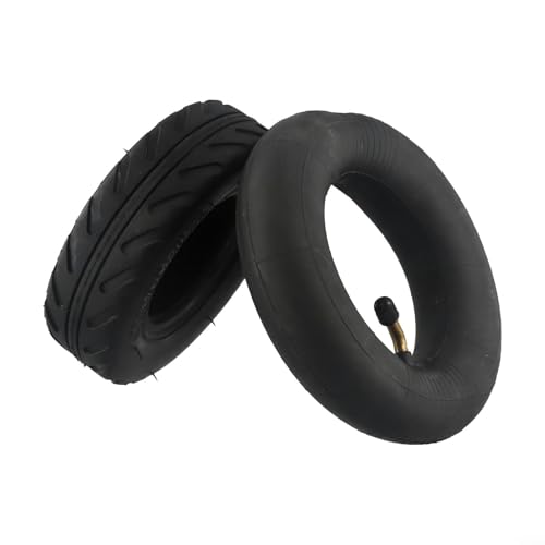 6X2 Inch Electric Scooter Tire And Inner Tube Set, 148X50mm Non-Inflatable Rubber Outer Tyre Replacement For 6X1.6 6X2 Wheel Chair, Wear-Resistant Black Tire With Easy Installation