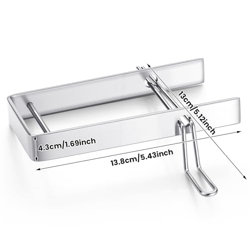 2 Pack Hand Wrap Roller Stainless Steel Wrist Roller Portable Zip Hand Wraps Equipment Fits 2" Wide & Any Lengths Wraps
