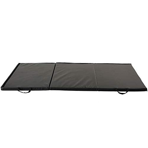 Sunny Health & Fitness Durable Multi-Use Floor Mats for Home, Gym & Play | Exercise Floor Mat, Cushioned Support, Connect Multiple Mats, Easy-Clean Surface, Home Gym, Playroom, Floor Protection - style: 6 FT x 3 FT