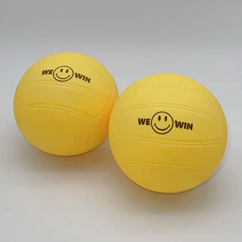 Spike Replacement Balls, Deep Grooves Soft Rubber Balls | Volleyball and Tennis Training Ball, Lawn Beach and Water Pool Recreation Ball, Works for All Roundnet Game Sets