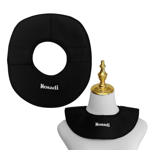 Barbell Pad Squat Bar Pad for Neck and Collarbone – Padded Weightlifting Neck Guard for Squats & Lunges – Adjustable Fit with Velcro – Injury Protection – Compact, Washable - color: Black, size: Small