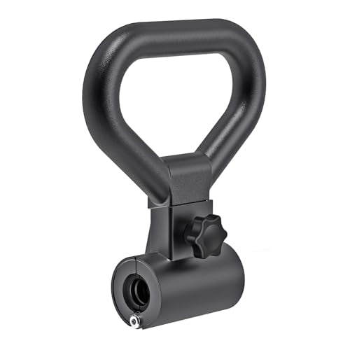 SELEWARE Dumbbell Converter, Steel Dumbbell to Kettlebell Converter Handle | Versatile Kettlebell Handle with Non-Slip Ergonomic Grip for Home Gym Weight Lifting, Fits Most Dumbbells Up to 100lbs