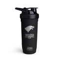 Smartshake Reforce Stainless Steel Protein Shaker Bottle - Non-Insulated Metal Gym Shaker Bottles – 900ml | 30oz – Solid Leakproof Screw Lid, BPA Free, DEHP Free, Game of Thrones - Winter Is Coming - style: Winter Is Coming