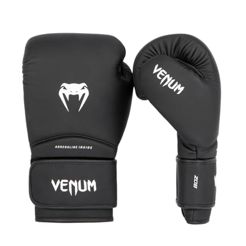 Venum Contender 1.5 Kids Boxing Gloves - color: Black/White, size: 6-Ounce