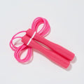 KSY Kids Jump Rope (Crystal Series) – Durable PVC Jump Rope for Kids Ages 6-12 – Lightweight, Adjustable, and Tangle-Free – Made in Korea - color: Kids Pop Pink