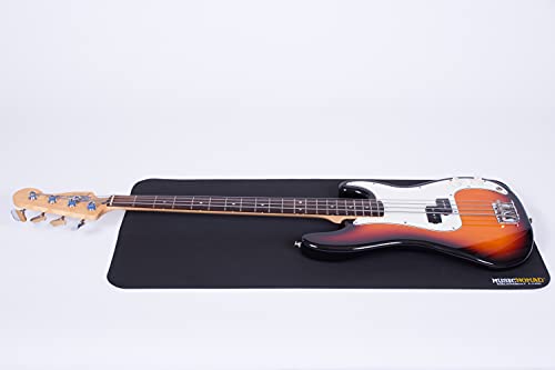 MusicNomad Premium Guitar Work Mat Pad for Repair, String Changing, Setup, Workstation, Bench, 17” x 36” (MN208)