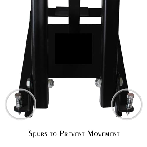 Bass Drum Practice Pad, Kick Drum Practice Pads Fits Single and Double Pedals (Thickened Pad Version)