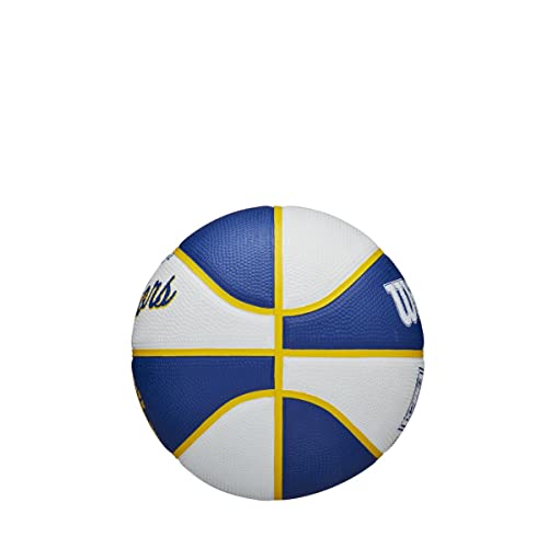 WILSON NBA Team Retro Mini Basketballs - Mini Size - 3" - color: Golden State Warriors, size: Mini