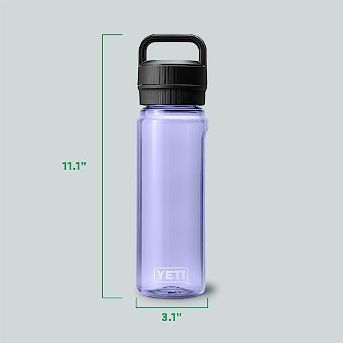 YETI Yonder Water Bottle with Yonder Chug Cap, Lightweight, Leakproof and BPA-Free - color: Cosmic Lilac, style: 25oz
