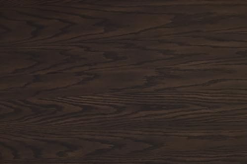 Signature Design by Ashley Haddigan Traditional Upholstered Dining Room Bench, Dark Brown | Classic button tufted seat, Wood and engineered wood frame, 18.75 in seat height, 2-person capacity, Dark brown finish - color: Dark Brown, style: Bench