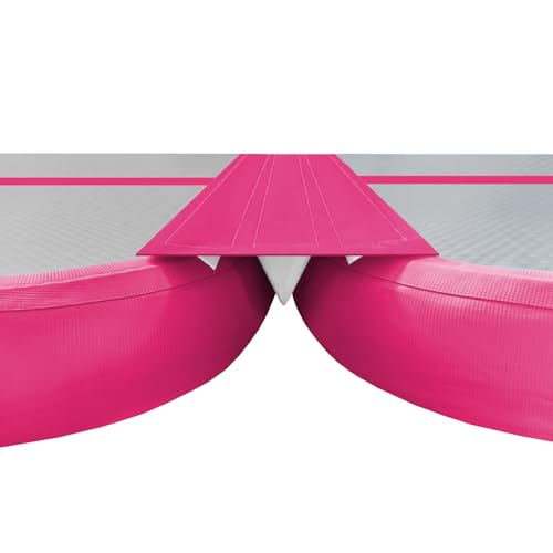 Sumery 3ft/6ft Air Mat Tumble Track Connector Tape for Inflatable Tumbling Gymnastic/Yoga/Camping White（NEW） (40) - color: Pink