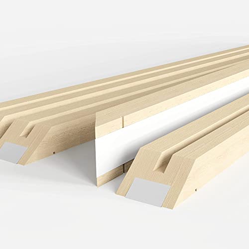 DIY Solid Wood Canvas Frame Kit with Stretch Bar - Customized Wooden Art Frames for Paintings - Easy-to-Build Canvas Stretching System - Wall Art & Oil Painting Accessories (24" x 30") - size: 24" x 30"