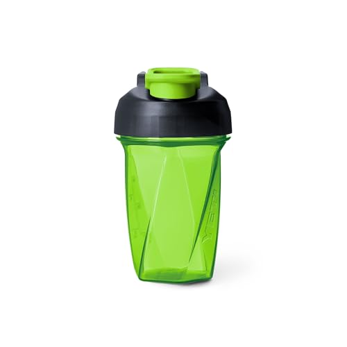 YETI Yonder Helimix Vortex Blender Shaker Bottle Holds up to 20oz | No Blending Ball or Whisk | USA Made | Portable Pre Workout Whey Protein Drink Shaker Cup | Dishwasher Safe, Venom - color: Venom, size: 20 Ounces