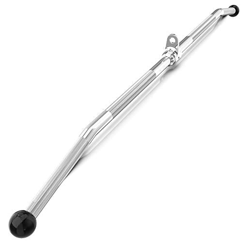 Synergee Lat Bar 48" – Wide and Narrow Grip Cable Attachment