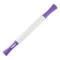 Muscle Roller Massage Roller Stick- Deep Tissue Fascia Blaster for Myofascial Pain Relief, Lymphatic Drainage & Body Sculpting, Handheld Physical Therapy & Recovery Tool (Purple White) - color: Purple White