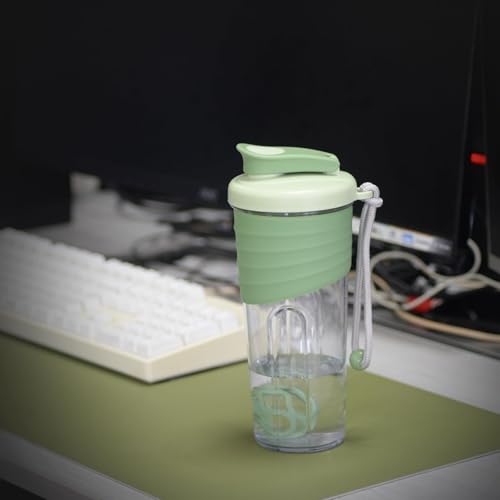 Shaker Bottle for Protein Mixes，24 oz，Protein Shaker Bottles with Whisk Ball, Mixer Bottle, Protein Bottle,Portable Pre Workout Whey Protein Drink Shaker Cup，Forest Green - color: Green