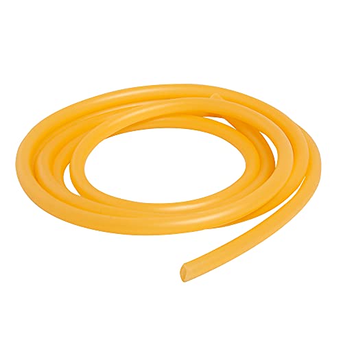 Feelers Natural Latex Rubber Tubing Tube 5/32" (4mm) ID x 9/32" (7mm) OD Speargun Band Slingshot Catapult Tube Rubber Hose, 3M Length - size: 4mm*7mm, style: 3M