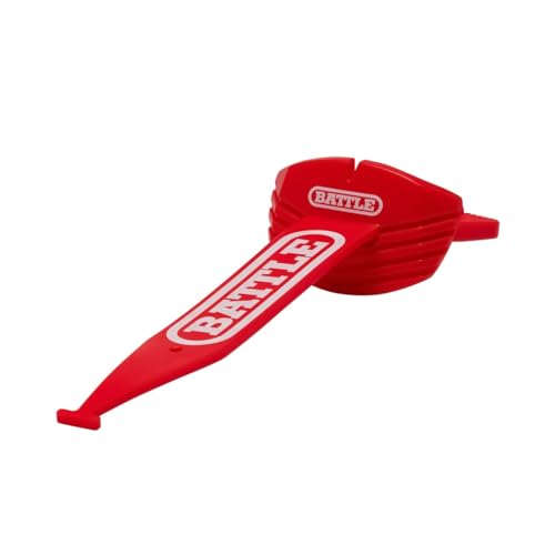 Battle Speed XL Football Mouthguard with Connected Thick Strap, Advanced Composite, No Boil, for Braces, Maximum Breathability, Youth and Adult (Red) - color: Red
