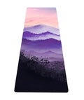nuveti Yoga Mat Print Extra Thick TPE Non Slip Fitness Exercise Mat with Carrying Bag,72"x24" Extra Thick 6MM Exercise & Workout Mat for Yoga, Pilates Fitness and Floor Exercises - color: DieXue