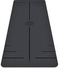 Plyopic Ultra Grip Pro Yoga Mat – Extreme Non-Slip Grip for Dry & Sweaty Practice, Alignment Lines, Cushioned Support, Extra Wide 72 x 26 in, for Yoga, Pilates & Hot Yoga - color: PoseMap Alignment - Signature Black