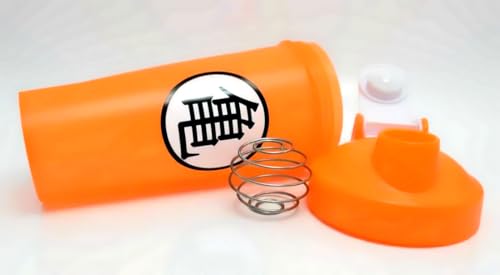 DBZ Kame Logo Shaker Cup - 28 Ounce Mixer Bottle for Protein & more - Dragon Goku Ball Z