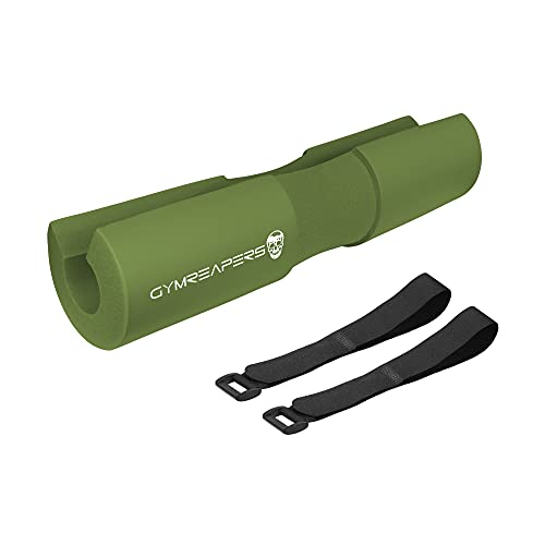 Gymreapers Barbell Squat Pad - Protective Bridge Pad For Hip Thrust, Squats, Lunges - Hip Support, Neck Protection For Bar - color: Green