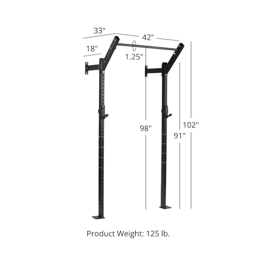 Titan Fitness T-3 Series Space Saving Racks