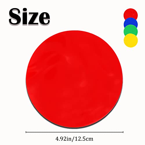 Rubber Jar Opener Gripper Pad-Jar Opener for Weak Hands-Silicone Heat Insulation Pad Round-Rubber Grippers for Opening Jars | Ideal for seniors and arthritis hands. Non-slip silicone provides extra grip to open tough jars effortlessly.