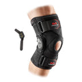 McDavid Hinged Knee Brace for Men and Women, Knee Brace with Side Stabilizers, Knee Compression Sleeves and Stability Straps for ACL, LCL, Arthritis, Tendonitis, MCL, Patella, Left and Right - size: Large