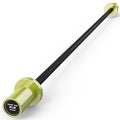 HANDBODE 5lb Mini Barbell, 4 ft Short Beginner Bar for Women Boys&Girls - color: 4 ft Mini Bar, 5 lb, 50 lb, 22.2mm, Black & Green