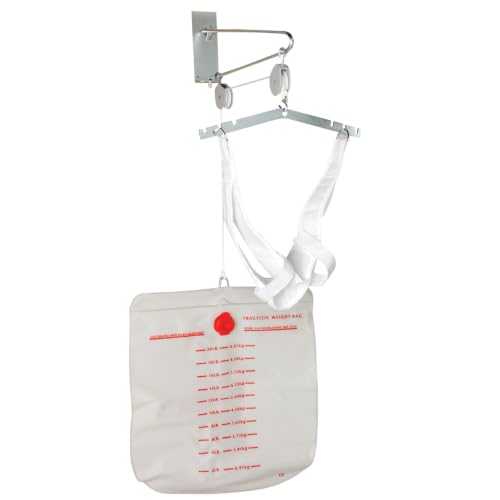 DMI Replacement Foam Padded Head Halter for Home Over-the-Door Cervical Traction Sets to Relieve Neck Pain, White - size: 1 Count (Pack of 1)