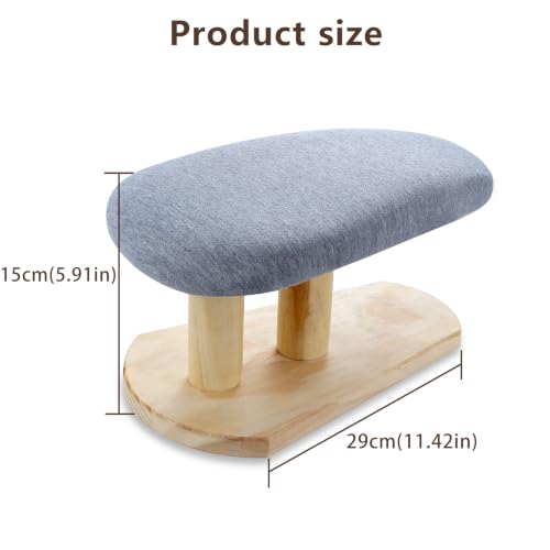 Padded Mini Ironing Board Small Tabletop Sleeve&Chest Portable Tailor Ironing Solid Wooden Base for Collars，Shoulders，Kids Clothes, Sewing Room, Household Laundry & Travel Use - size: short long