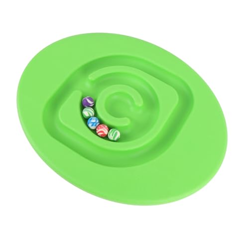 Child Equilibrium Platform, Compact for Children to Balance Egg Shaped Training Equipment for Kindergarten (Green)