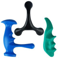 Massage Tool Set, Trigger Point Massage Tool Kit with Thumb Saver, Deep Tissue Manual Back Massager, Pressure Point & Muscle Knot Remover for Neck, Back, Shoulders, Legs