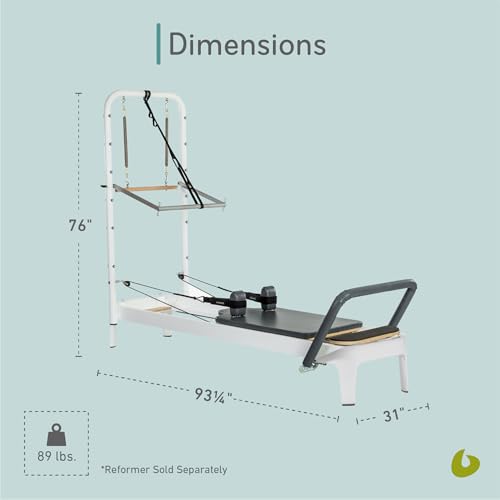 Balanced Body Mat Retrofit Kit for Allegro 2 Reformer, Pilates Reformer Exercise Equipment Accessory, Workout Equipment for Home or Pilates Studio Use
