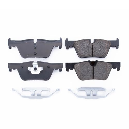 PowerStop Rear Brake Pads for BMW 228i 2014-16 |228i xDrive 2015-16 |230i 2017-21 |230i xDrive 2017-21 |320i 2013-18 - Z17 Ceramic Brake Pads with Installation Hardware, 17-1613 - style: 17-1613