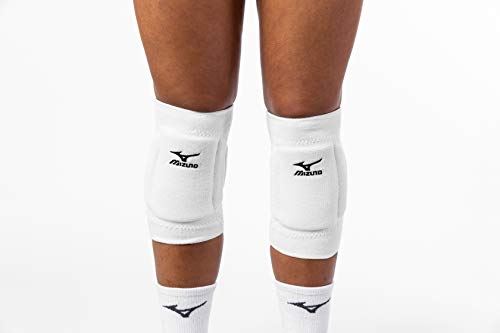 Mizuno T10 Plus Kneepad, ADULT Volleyball Kneepad, Adult - White, One Size, 480121.0000.10.ONE - color: White