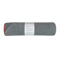 Muka Yoga Mat Towel with Grip Dot Non-Slip, Sweat Absorbent Towel for Hot Yoga Pilates Fitness 72x24 Inch - color: Grey