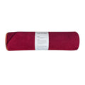 Muka Yoga Mat Towel with Grip Dot Non-Slip, Sweat Absorbent Towel for Hot Yoga Pilates Fitness 72x24 Inch - color: Burgundy